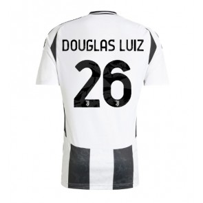 Billiga Juventus Douglas Luiz #26 Hemmatröja 2024-25 Kortärmad